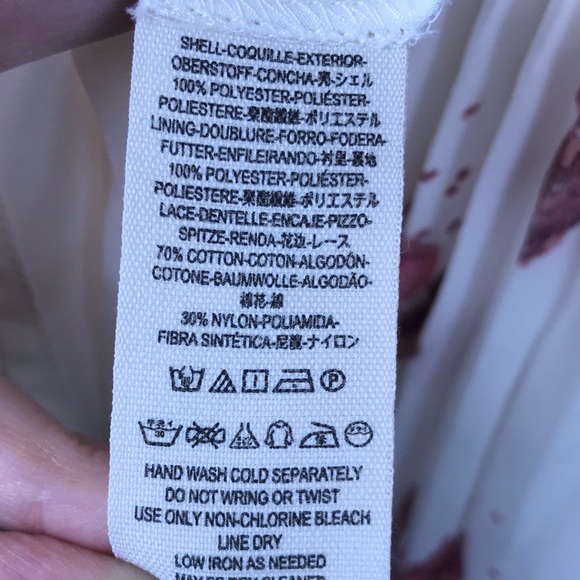 Free People Floral Pleated Mini Trapeze Dress - Picture 7 of 7